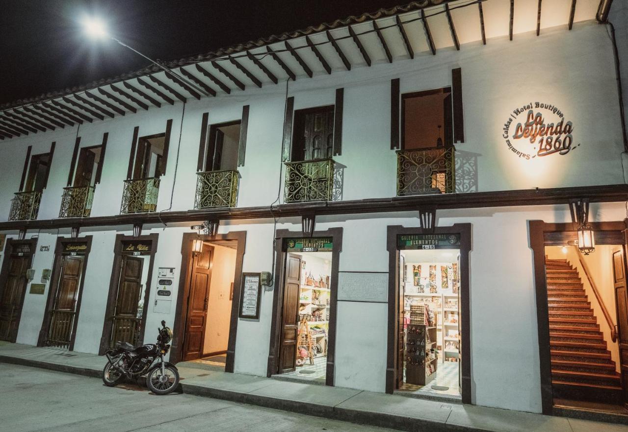 Hotel Boutique La Leyenda 1860 Salamina Bagian luar foto
